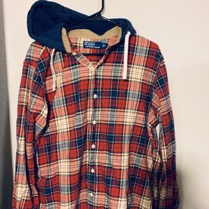 Polo Ralph Lauren plaid button up flannel